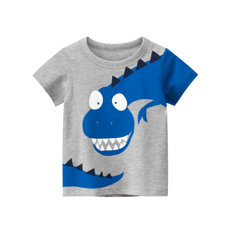 T-shirt med olika djur